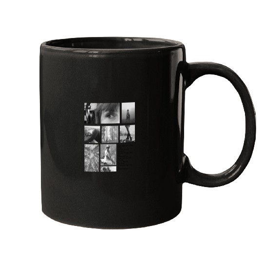 Discover Taylor folklore print (black text) Mugs