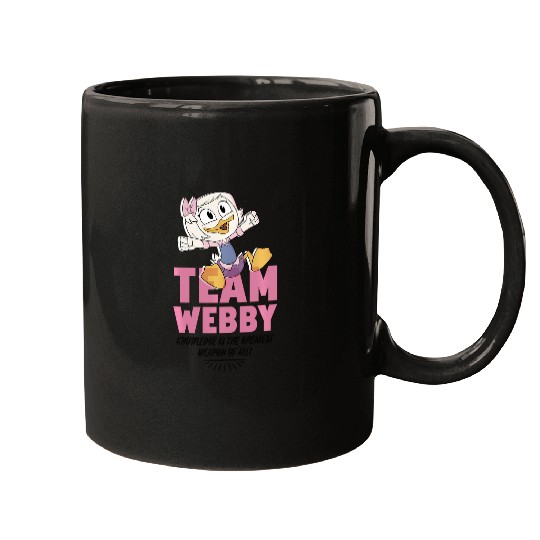 Disney Ducktales Team Webby Knowledge Is The Greatest Weapon Mugs