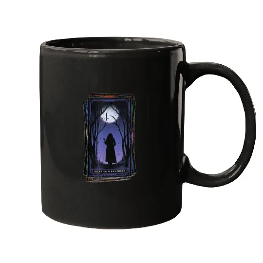 Marvels Agatha All Along Disneyss Agatha Harkness Tarot Card Mugs