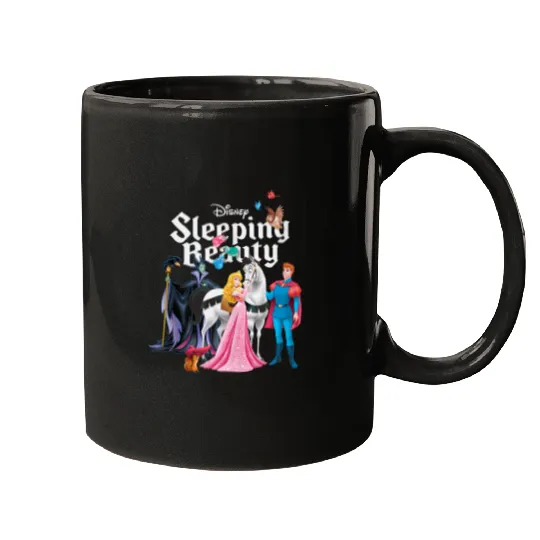 Disneyss Sleeping Beauty Characters Mugs