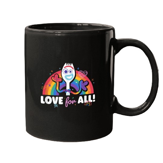 Disneyss Pixars Toy Story 4 Pride Rainbow Forky Love For All Mugs