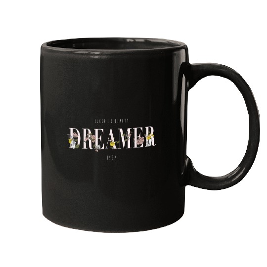Disneyss Sleeping Beauty 1959 Dreamer Flowers Graphic Mugs