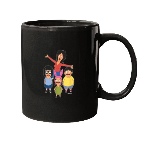 Bobs Burgers Linda Gene Tina And Louise Mugs