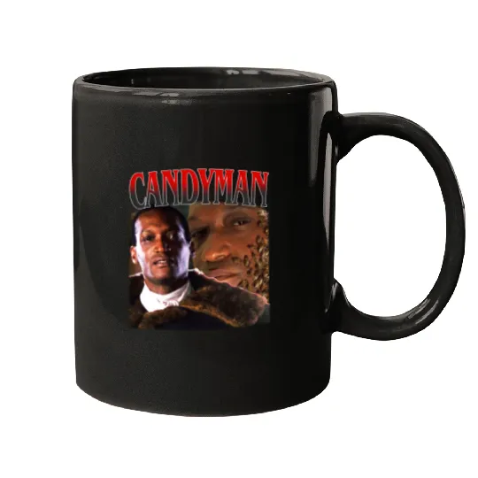 Candyman Unisex Mugs, Be My Victim Mugs, Candyman Vintage Style, Candyman Graphic Mugs, Horror Movie Mugs