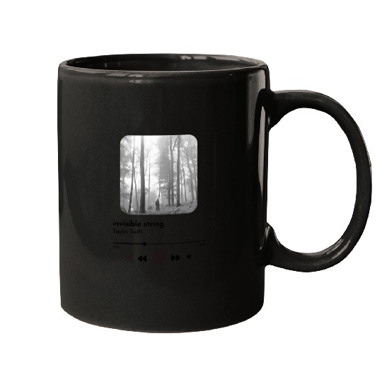 Discover Invisible String Currently Listening Taylor Mugs