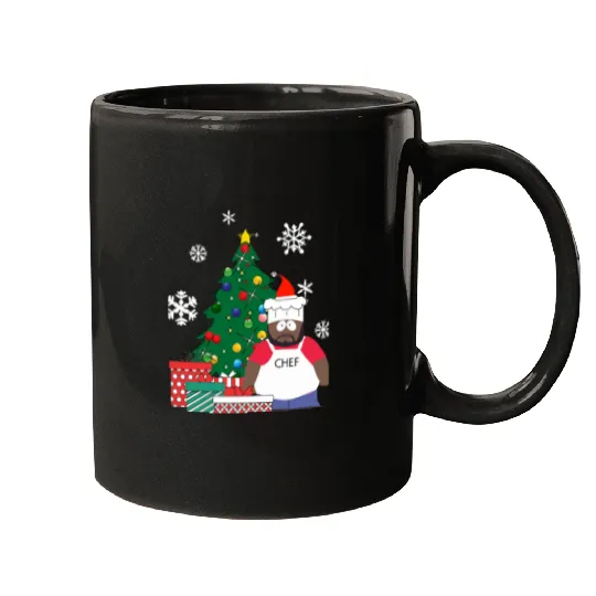 Chef Around The Christmas Tree South Park  : Bobs Burgers Family Shirt, Bobs Burgers Vintage Mugs