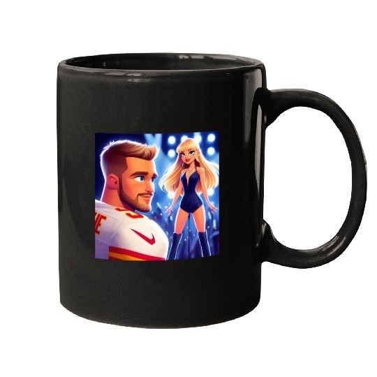 Discover Taylor and travis kelce.png Mugs