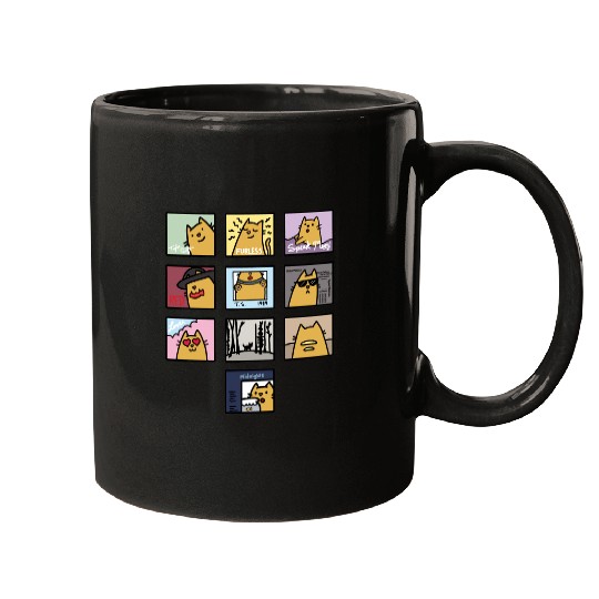 Discover the eras tour but with cats 1 Mugs