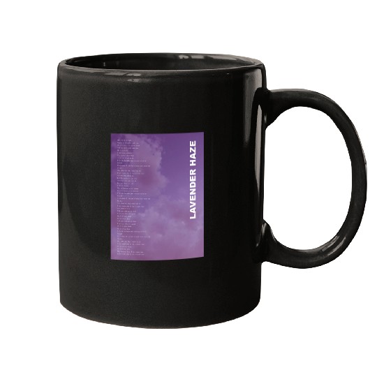 Discover Lavender Haze Taylor Poster Mugs