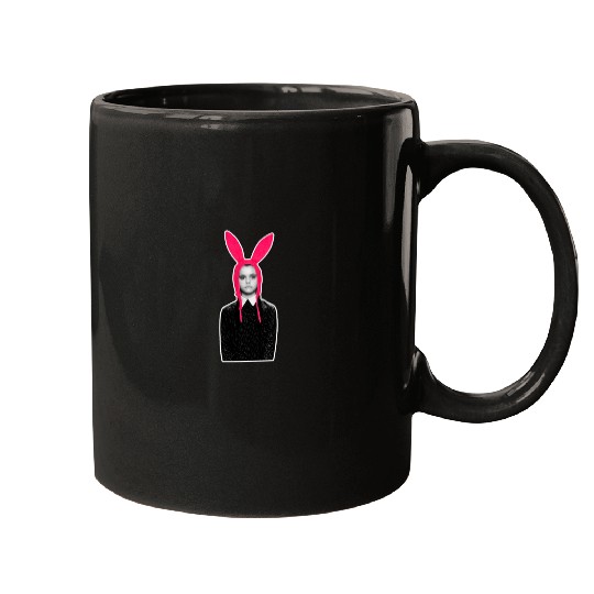 wednesday addams bobs burgers family mashup sticker Mugs