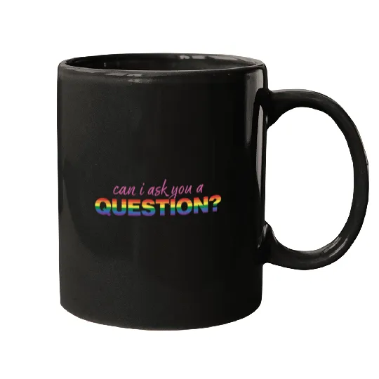 Discover Taylor Question - Pride Flag Mugs