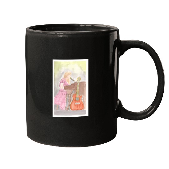 Discover Taylor Acoustic Set Watercolor Mugs