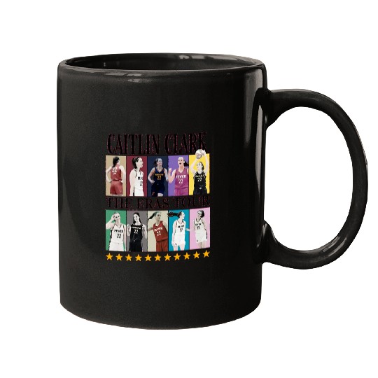 Discover Indiana Caitlin Clark 22 The Eras Tour Women Basketball Mugs