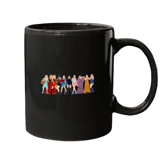 Discover Evolution-Of-Taylor-Swift T-Shirt Mugs