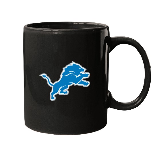 Detroit Lions Logo Mugs