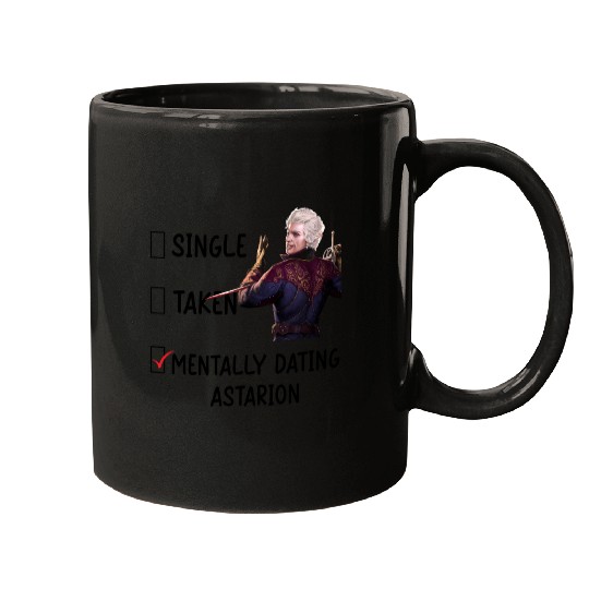 Astarion - Baldur's Gate 3 Mentally Dating Astarion Mugs