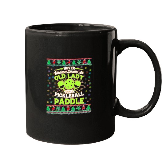 Discover Christmas Pickleball Big Dill Grandma Mom Ace Dink xmass 20 Mugs