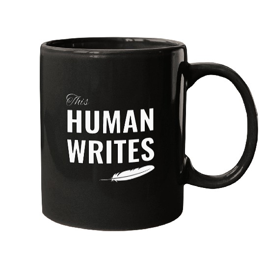 This Human Writes Mugs