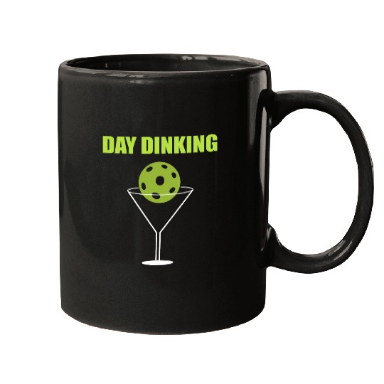 Day Dinking Pickleball Player Mugs