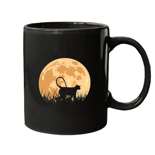 Ape before Moon Mugs