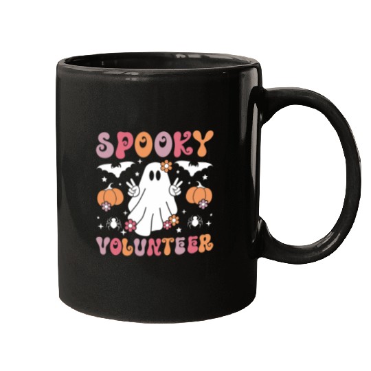 Spooky Volunteer Halloween Voluntary Worker 2 Mugs