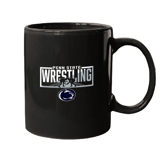 Penn State Nittany Lions Wrestling Match Dark Heather Mugs