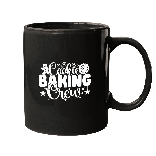 Family Matching Christmas Family Vacation Cookie Baking Crew 447 Mugs