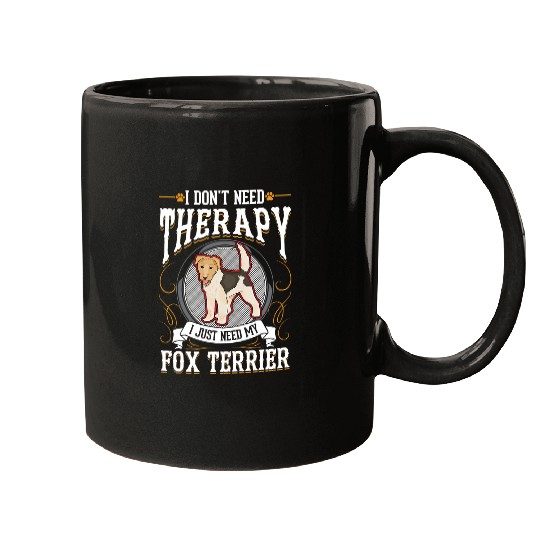 Fox Terrier Therapy Mugs