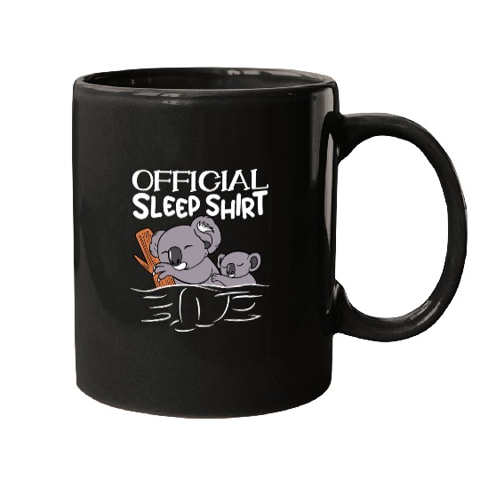Funny Bear Official Sleep Koala Bear Lover Funny 2 Cute Bears Mugs