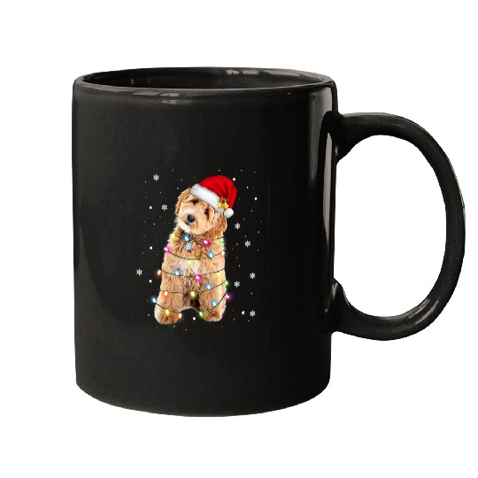 Dog Goldendoodle Tree Christmas Sweater xmass Pet Dogs Gifts 21 Mugs