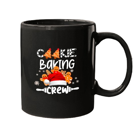Christmas Cookie Baking Crew Pajama Gingerbread Christmas 93 Mugs