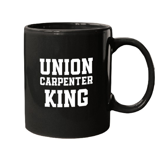 Union Carpenter Union Carpentry Worker 6 Mugs