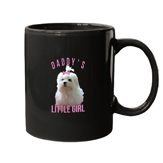 Dog Maltese Mens Maltese Dogs Dad Owner Love Dog Picture Fathers Day Mugs