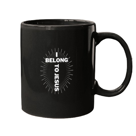 Christian Jesus Christ Christian I belong to Jesus Christian 238 Bible Verse Christ Mugs