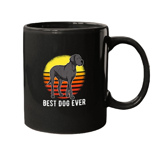 Dog Great Dane German Mastiff Great Dane Sunset 29 9 7 Mugs