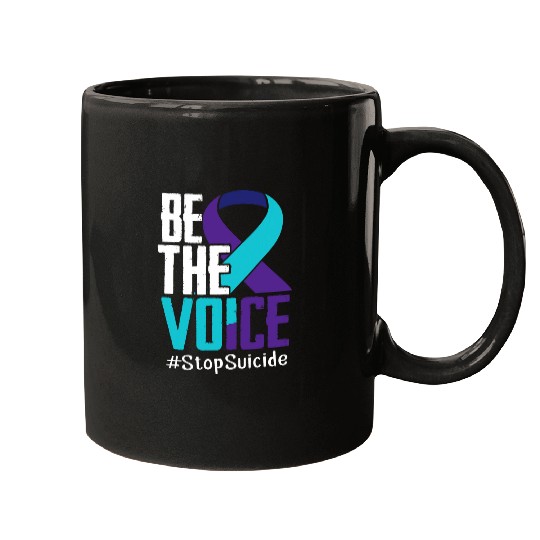Be the Voice Stop suicides Awareness Mental Health Mugs