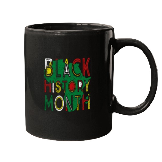 Black History Month African American Country Art Mugs