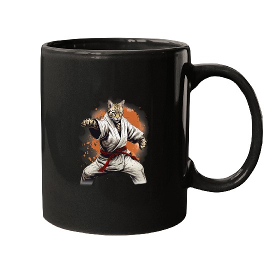 MMA Savannah Cat Karate 7 Mugs