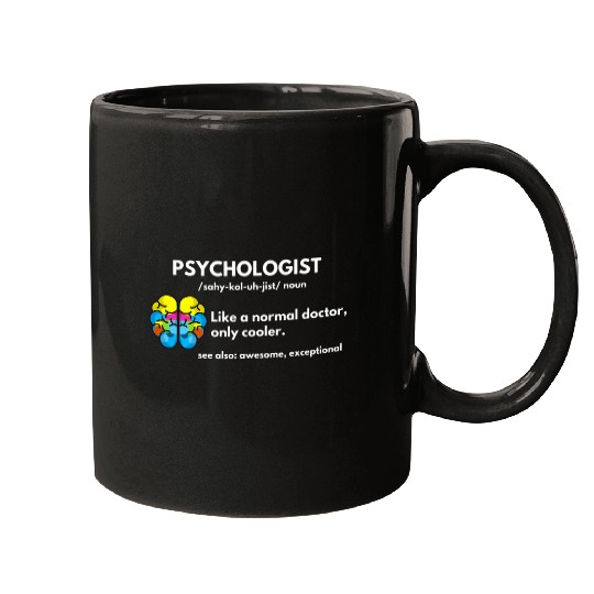 Funny Psychologist Definition Mugs