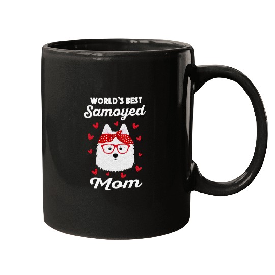 Dog Samoyed Worlds bests Samoyed Mom Samoyed Mugs