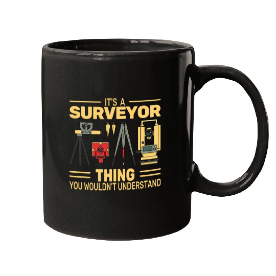 Its a Surveyor Thing vintages Surveying land funny survey Mugs