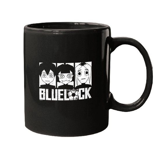 Blue Lock Yoichi Isagi Meguru Bachira Gin Gagamaru Portrait Mugs