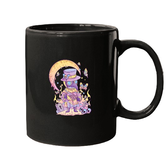 Pastel Goth Cute Creepy Plague Doctor Kawaii Menhera Wiccan 47 Mugs