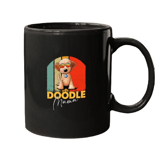 Goldendoodle Mama bests Goldendoodle Mom Ever Mothers Day Dog Mom 2 Doodle Dog 8 Mugs