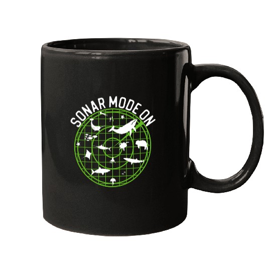 Future Marine Biologist Sonar Mode On Sea Life Mugs