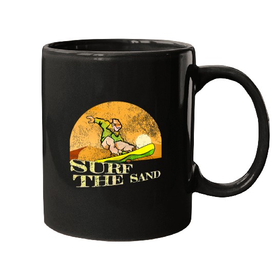 Skiing Ski Surf the sand sand boarding sledding surfing skiing Mugs