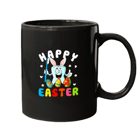 happy easter egg hunt dentists gift easter bunny dental assis Mugs