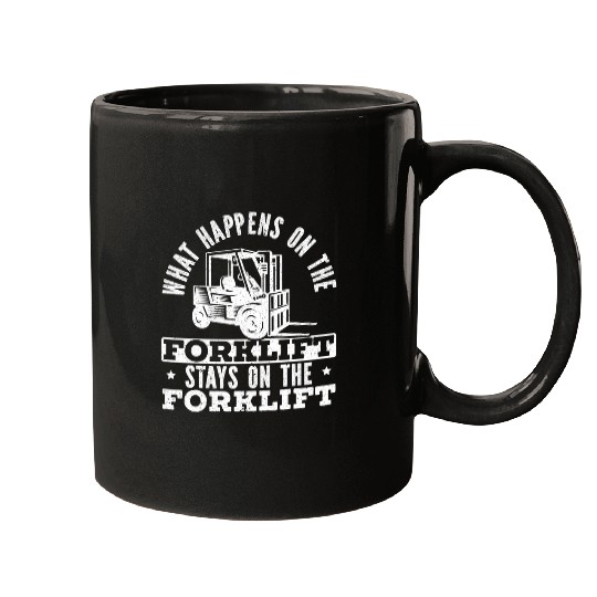 Forklift Operator Truck Worker 10 Mugs