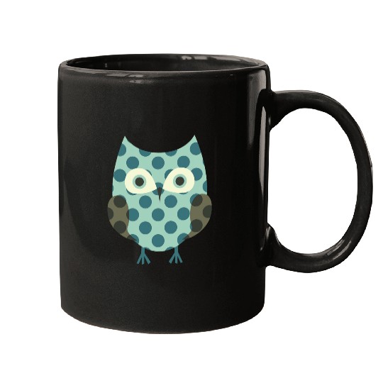 Dot Day Dotted Owl Colorful Make Mark Men Women Kids Teacher Mugs