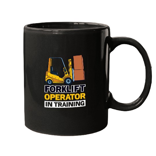 Forklift Operator In Training Mugs